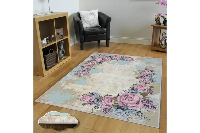 Matte (100x200) Homefesto 5, Flerfarget