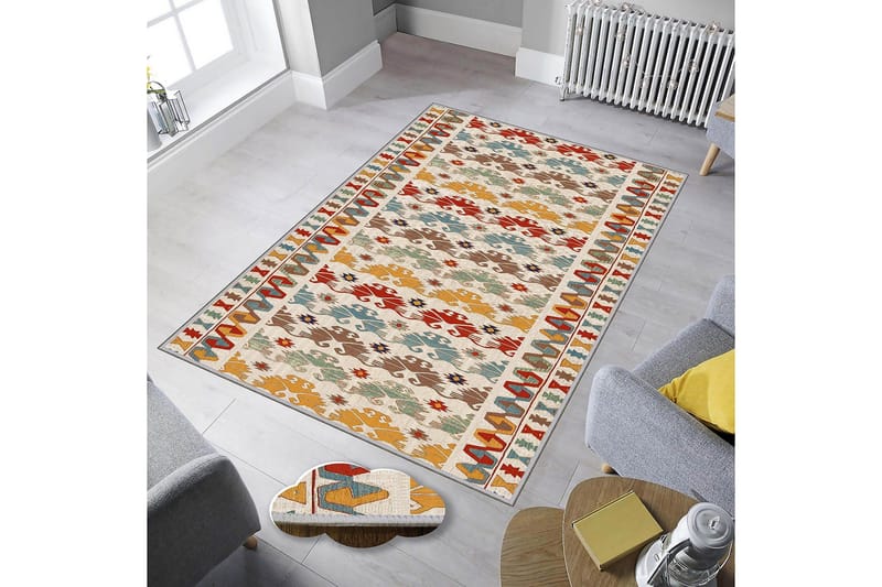 Matte (100x200) Homefesto 5 - Flerfarget - Tekstiler - Tepper & Matter - Orientalske tepper