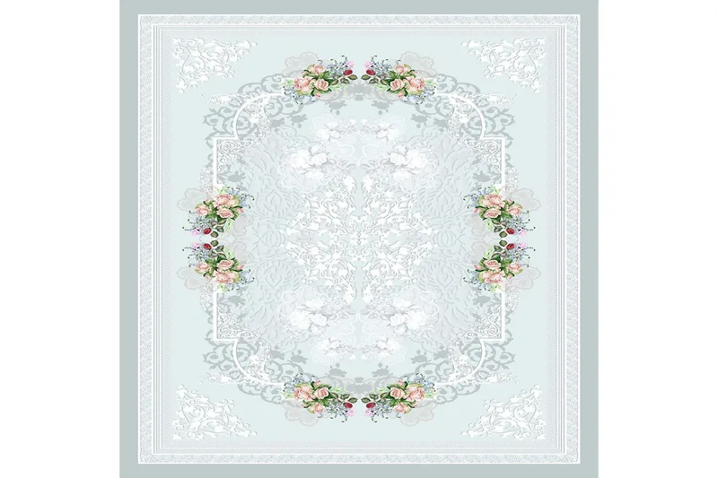 Matte (100x200) Homefesto 5, Flerfarget