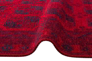 Matte (120 x 180) Eko Hal 3 - Rød/Mørkeblå - Tekstiler - Tepper & Matter - Orientalske tepper