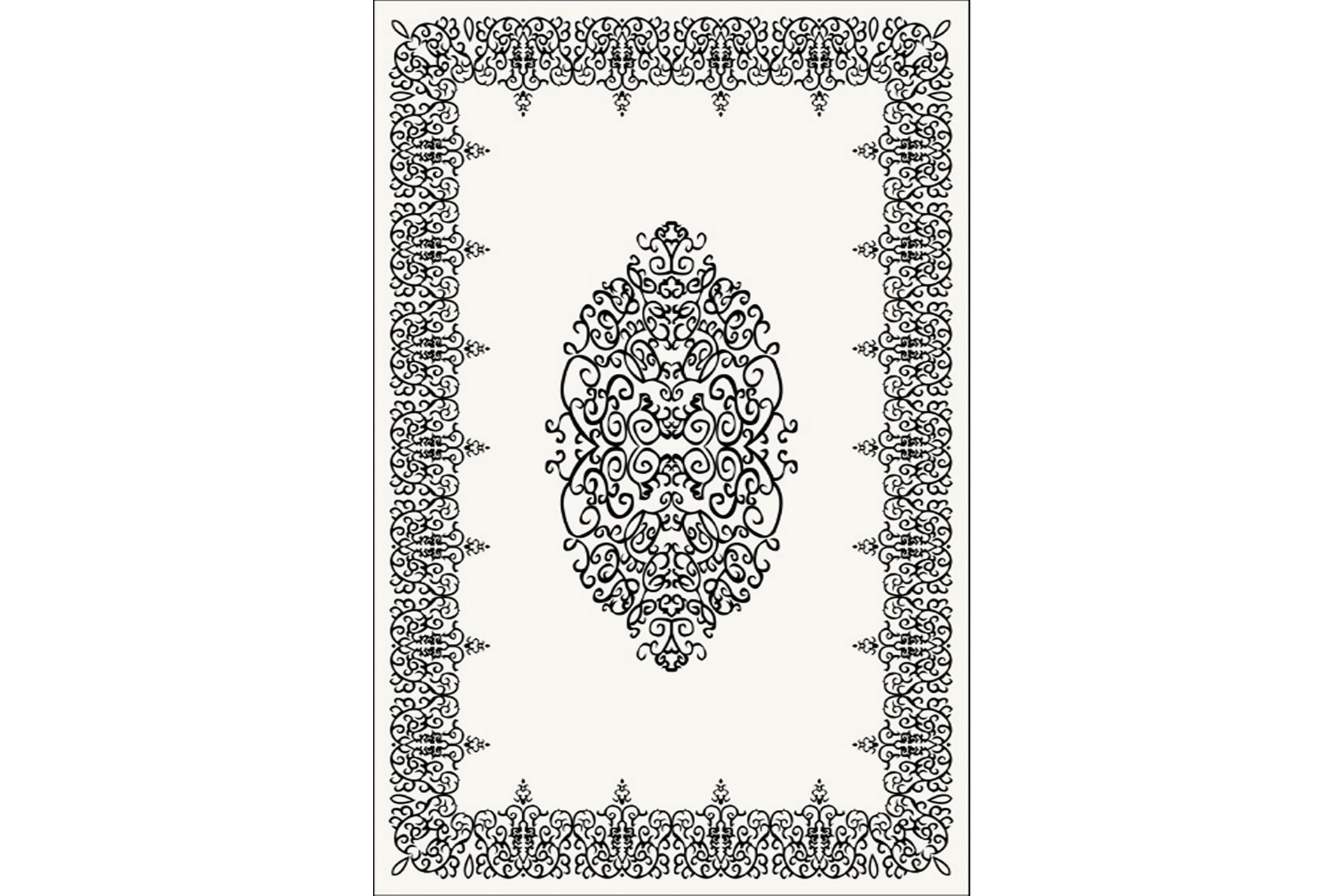 Matte (120 x 180) Homefesto - Bomull - Flerfarget/Fløyel - Tekstiler - Tepper & Matter - Orientalske tepper