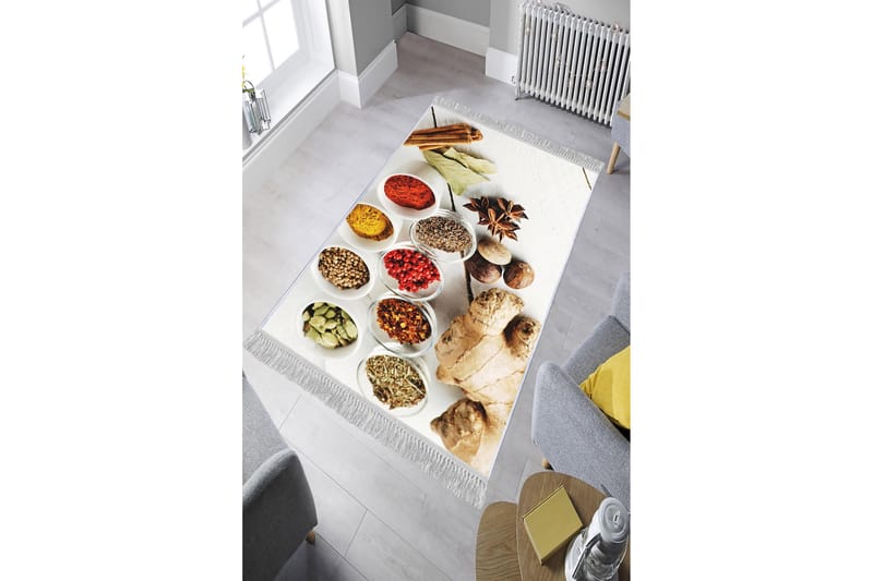 Matte (120 x 180) Homefesto - Bomull - Flerfarget/Fløyel - Tekstiler - Tepper & Matter - Orientalske tepper