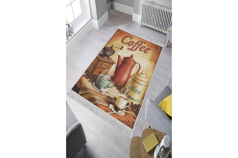 Matte (120 x 180) Homefesto - Bomull - Flerfarget/Fløyel - Tekstiler - Tepper & Matter - Orientalske tepper