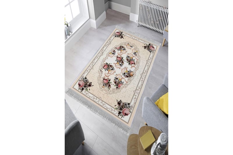Matte (120 x 180) Homefesto - Bomull - Flerfarget/Fløyel - Tekstiler - Tepper & Matter - Orientalske tepper