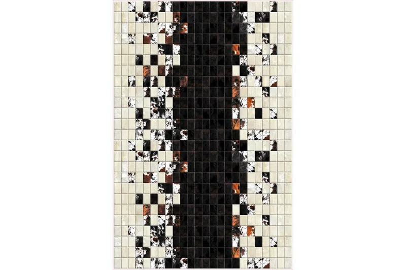 Matte (120 x 180) Homefesto - Bomull, Flerfarget/Fløyel