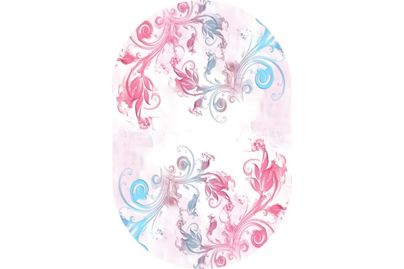 Matte (120 x 180) Homefesto - Bomull - Flerfarget/Fløyel - Tekstiler - Tepper & Matter - Orientalske tepper