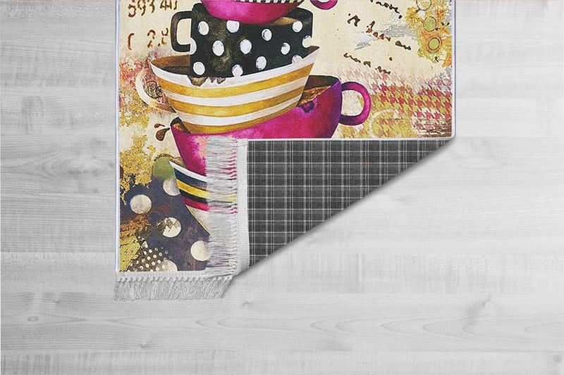 Matte (120 x 180) Homefesto - Bomull - Flerfarget/Fløyel - Tekstiler - Tepper & Matter - Orientalske tepper