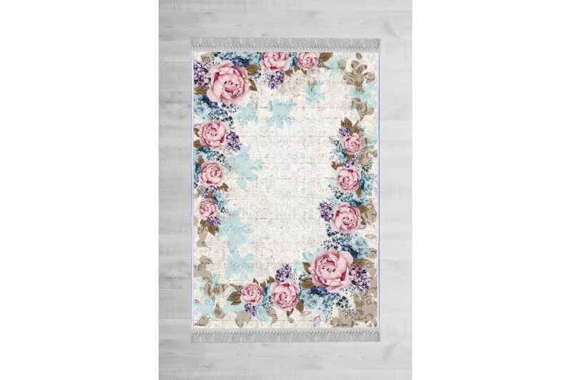 Matte (120 x 180) Homefesto - Bomull, Flerfarget/Fløyel