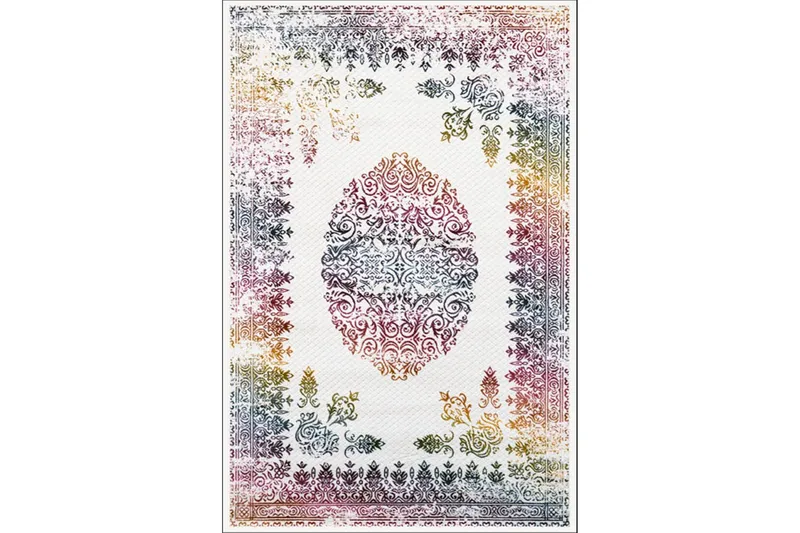 Matte (120 x 180) Homefesto - Bomull, Flerfarget/Fløyel