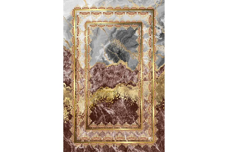 Matte (120 x 180) Homefesto - Bomull - Flerfarget/Fløyel - Tekstiler - Tepper & Matter - Orientalske tepper