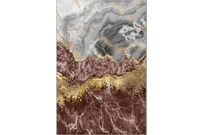 Matte (120 x 180) Homefesto - Bomull, Flerfarget/Fløyel