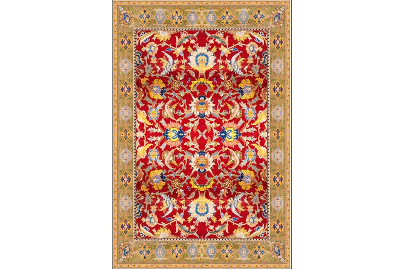 Matte (120 x 180) Homefesto - Bomull - Flerfarget/Fløyel - Tekstiler - Tepper & Matter - Orientalske tepper