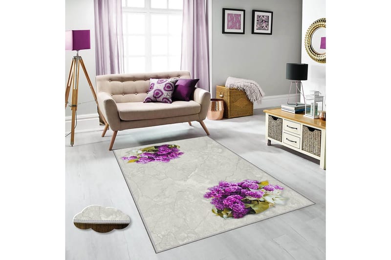 Matte (120x180) Homefesto 4, Flerfarget