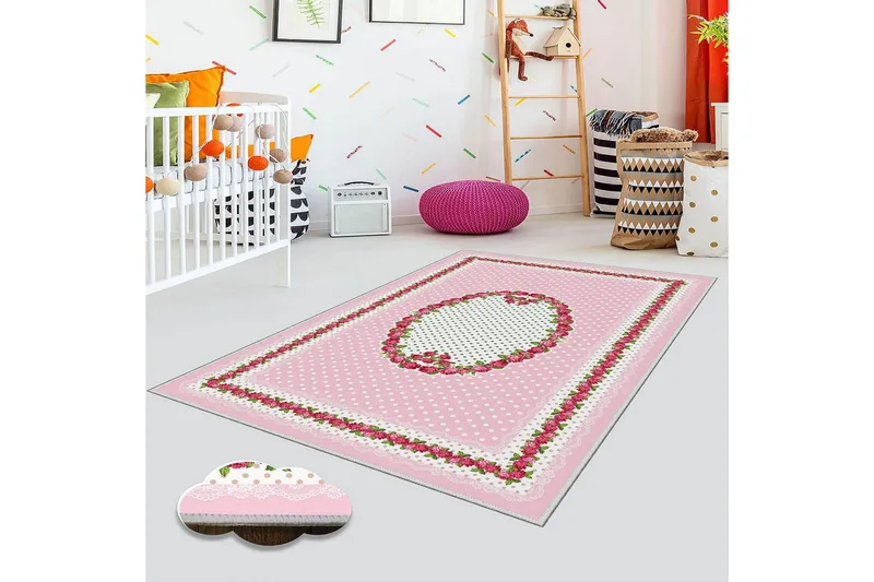 Matte (120x180) Homefesto 4, Flerfarget