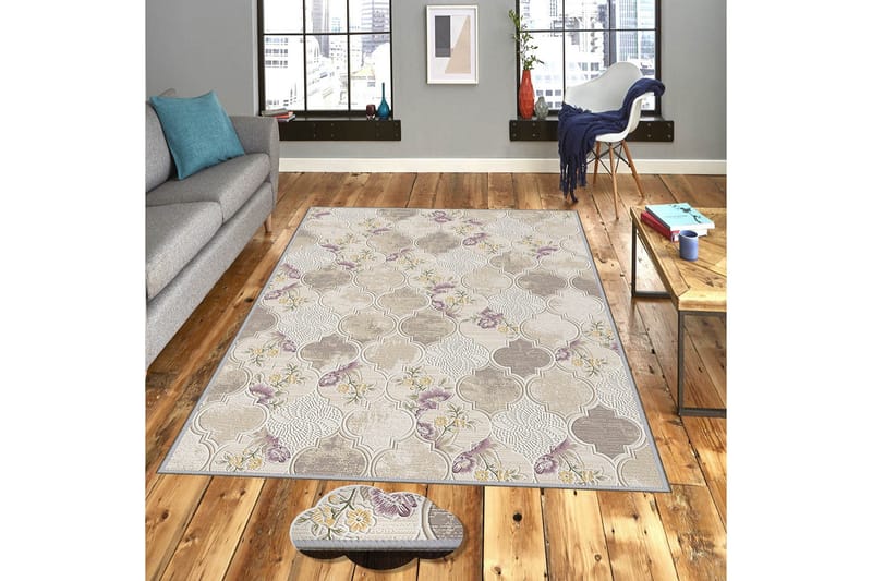 Matte (120x180) Homefesto 4, Flerfarget