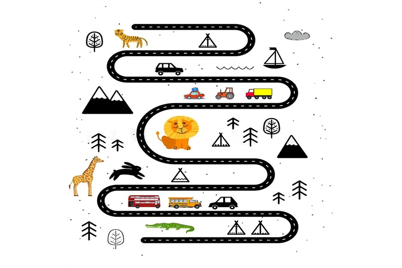 Matte (120x180) Homefesto 5 - Flerfarget - Tekstiler - Tepper & Matter - Orientalske tepper