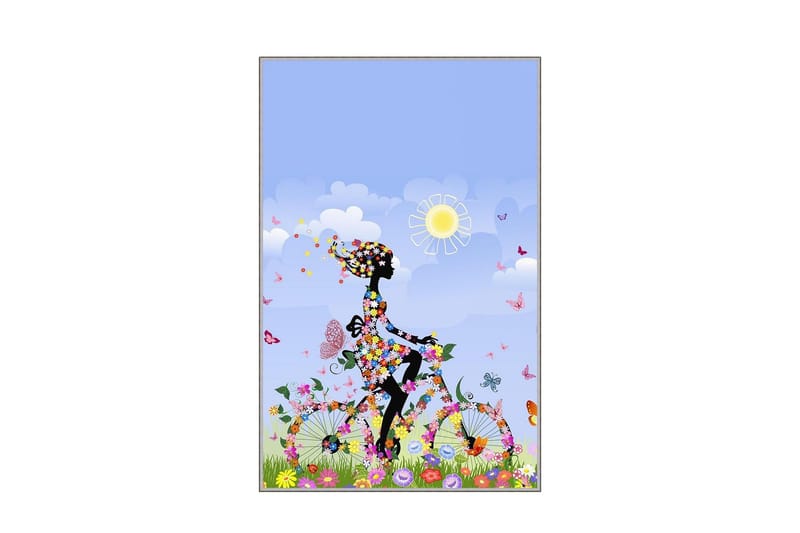 Matte (120x180) Homefesto 5 - Flerfarget - Tekstiler - Tepper & Matter - Orientalske tepper