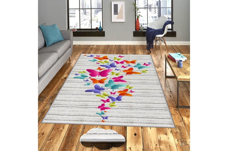 Matte (120x180) Homefesto 5, Flerfarget