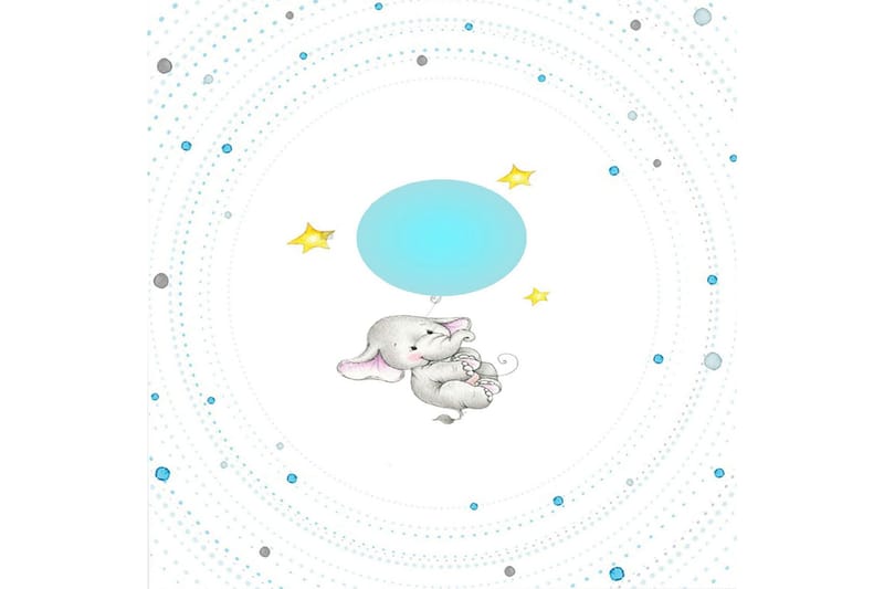 Matte (120x180) Homefesto 5, Flerfarget