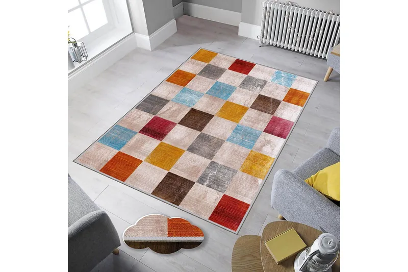 Matte (120x180) Homefesto 5 - Flerfarget - Tekstiler - Tepper & Matter - Orientalske tepper