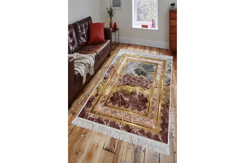 Matte (140 x 220) Homefesto - Bomull - Flerfarget/Fløyel - Tekstiler - Tepper & Matter - Orientalske tepper