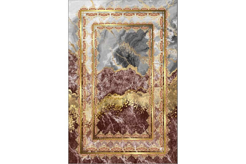 Matte (140 x 220) Homefesto - Bomull - Flerfarget/Fløyel - Tekstiler - Tepper & Matter - Orientalske tepper