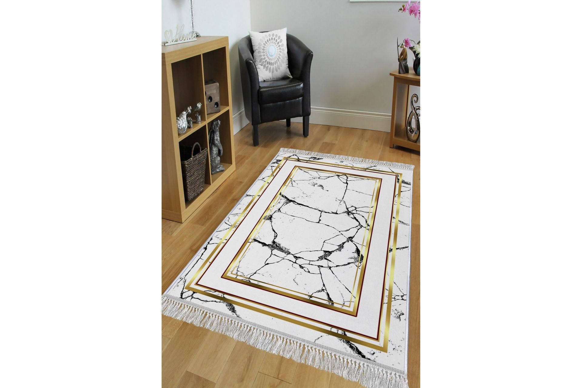 Matte (140 x 220) Homefesto - Bomull - Flerfarget/Fløyel - Tekstiler - Tepper & Matter - Orientalske tepper