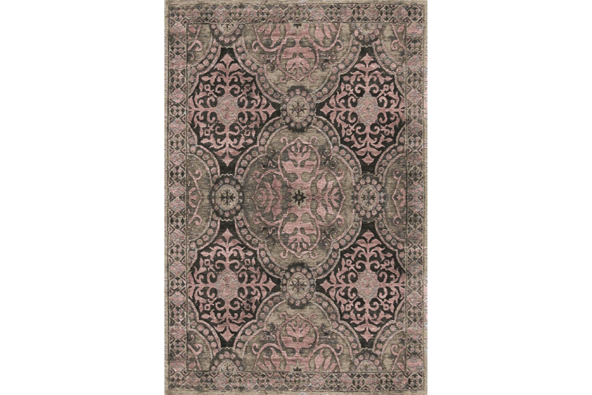 Matte (140 x 220) Homefesto - Bomull - Flerfarget/Fløyel - Tekstiler - Tepper & Matter - Orientalske tepper