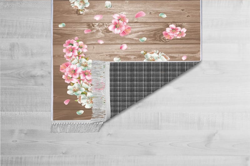 Matte (140 x 220) Homefesto - Bomull - Flerfarget/Fløyel - Tekstiler - Tepper & Matter - Orientalske tepper