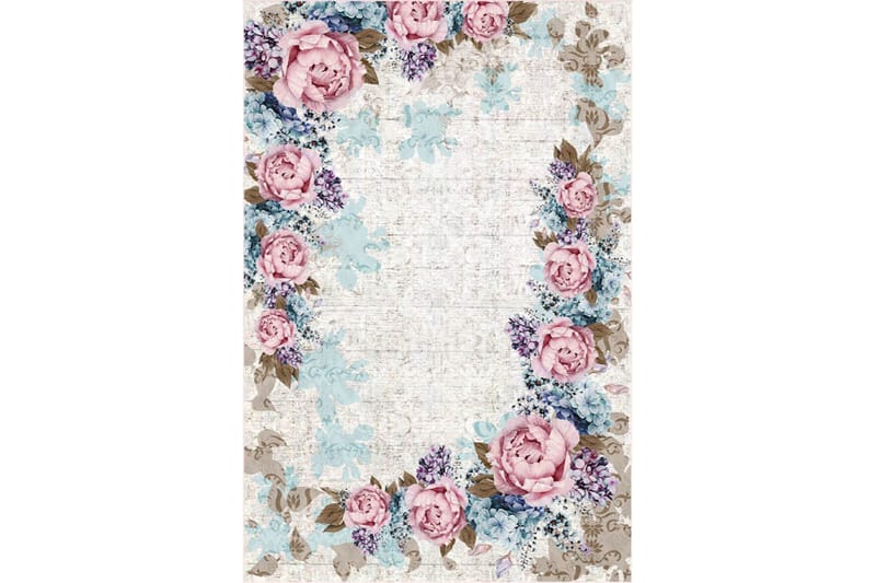 Matte (140 x 220) Homefesto - Bomull - Flerfarget/Fløyel - Tekstiler - Tepper & Matter - Orientalske tepper