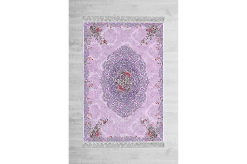 Matte (140 x 220) Homefesto - Bomull - Flerfarget/Fløyel - Tekstiler - Tepper & Matter - Orientalske tepper