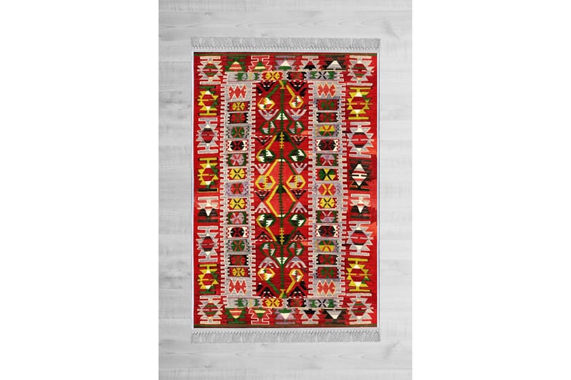 Matte (140 x 220) Homefesto - Bomull - Flerfarget/Fløyel - Tekstiler - Tepper & Matter - Orientalske tepper