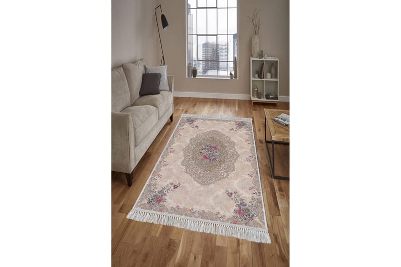 Matte (140 x 220) Homefesto - Bomull - Flerfarget/Fløyel - Tekstiler - Tepper & Matter - Orientalske tepper