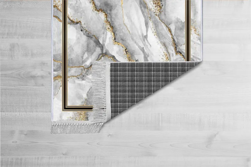 Matte (140 x 220) Homefesto - Bomull - Flerfarget/Fløyel - Tekstiler - Tepper & Matter - Orientalske tepper