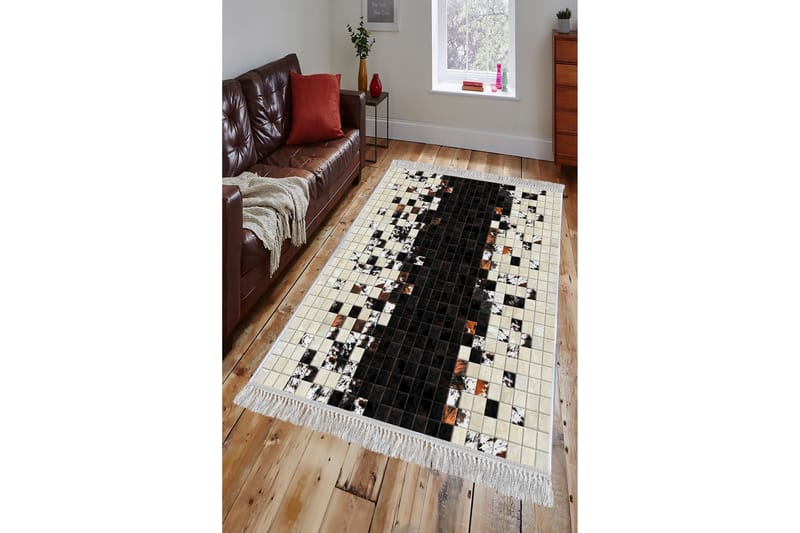 Matte (140 x 220) Homefesto - Bomull - Flerfarget/Fløyel - Tekstiler - Tepper & Matter - Orientalske tepper