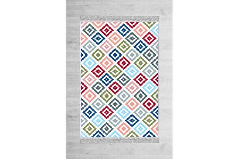 Matte (140 x 220) Homefesto - Bomull - Flerfarget/Fløyel - Tekstiler - Tepper & Matter - Orientalske tepper