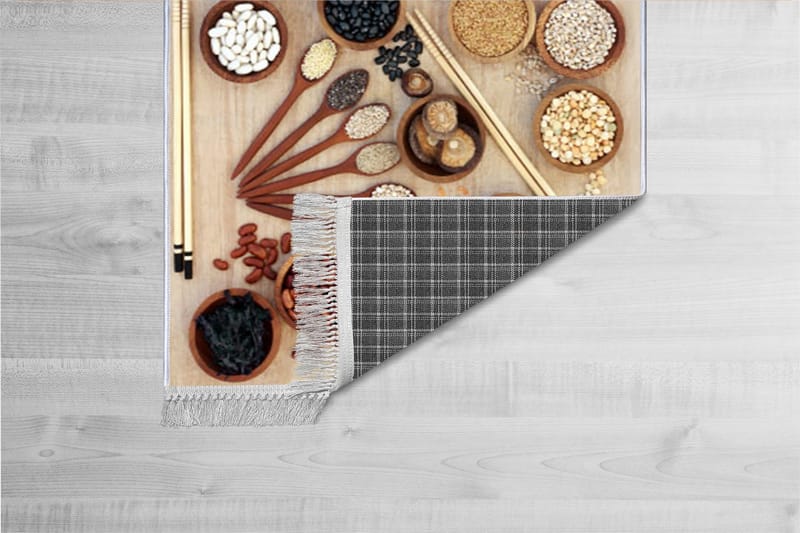 Matte (140 x 220) Homefesto - Bomull - Flerfarget/Fløyel - Tekstiler - Tepper & Matter - Orientalske tepper