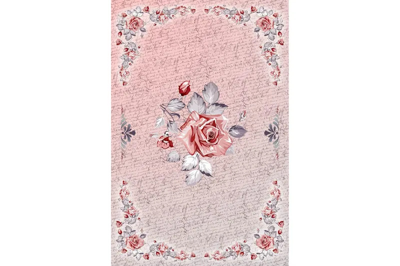 Matte (140 x 220) Homefesto - Bomull - Flerfarget/Fløyel - Tekstiler - Tepper & Matter - Orientalske tepper