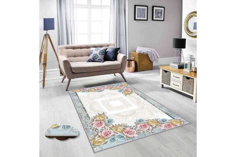 Matte (140x220) Homefesto 4 - Flerfarget - Tekstiler - Tepper & Matter - Orientalske tepper