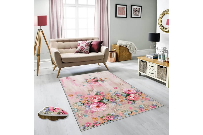Matte (140x220) Homefesto 4 - Flerfarget - Tekstiler - Tepper & Matter - Orientalske tepper