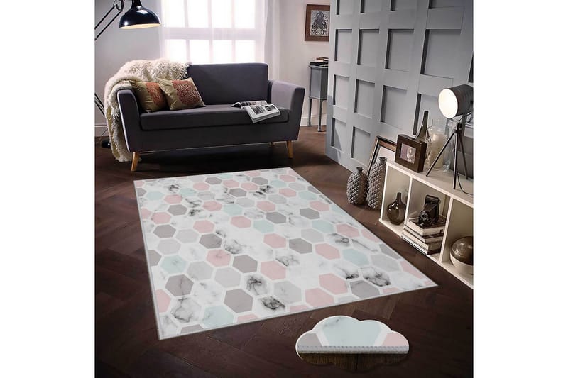 Matte (140x220) Homefesto 4 - Flerfarget - Tekstiler - Tepper & Matter - Orientalske tepper