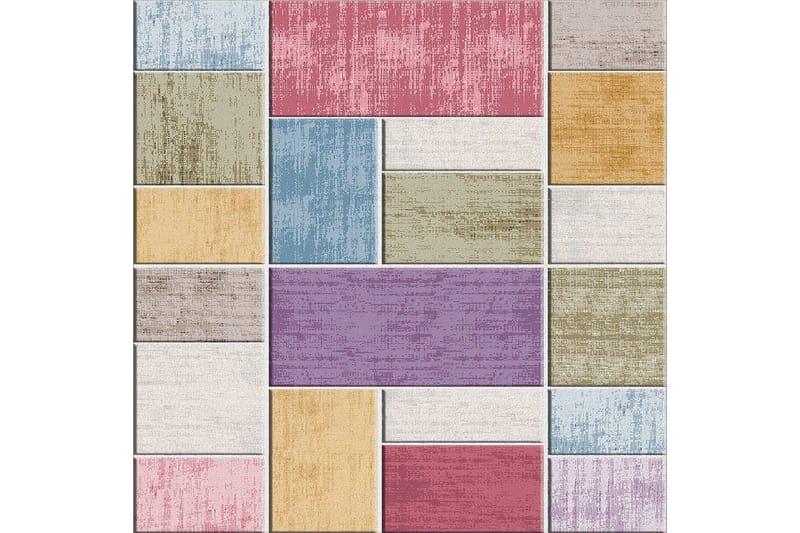 Matte (140x220) Homefesto 4 - Flerfarget - Tekstiler - Tepper & Matter - Orientalske tepper