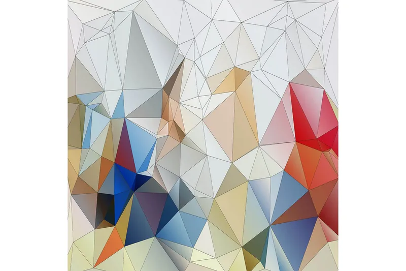 Matte (140x220) Homefesto 4, Flerfarget