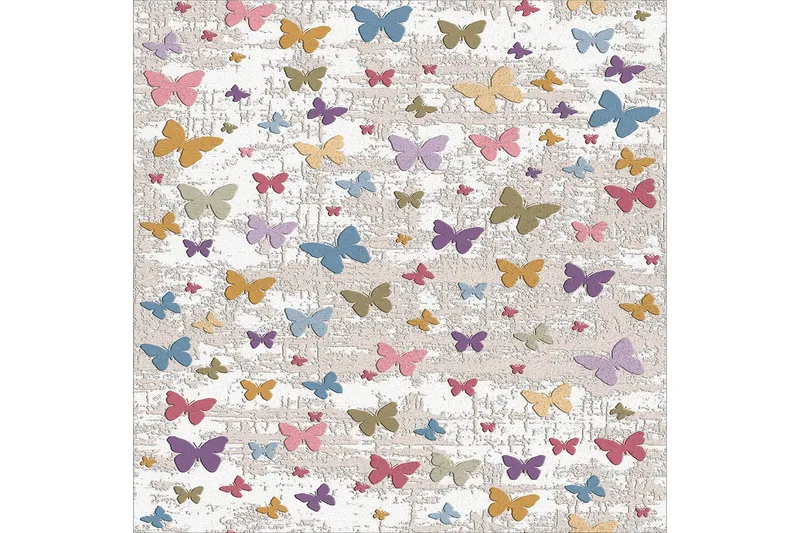 Matte (140x220) Homefesto 4, Flerfarget