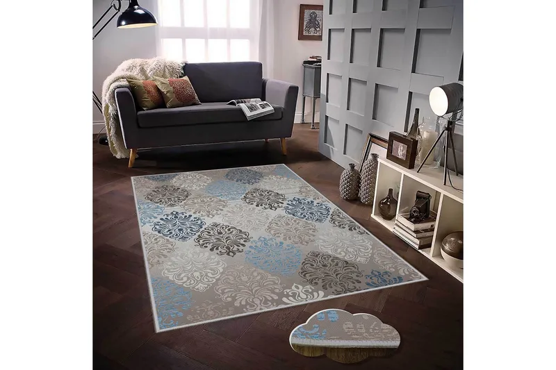 Matte (140x220) Homefesto 4, Flerfarget