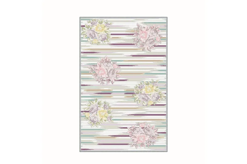 Matte (140x220) Homefesto 4, Flerfarget