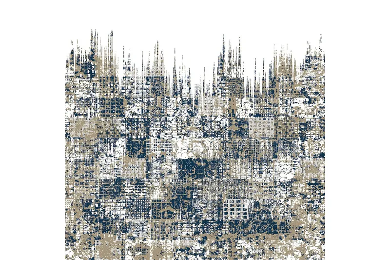 Matte (140x220) Homefesto 4, Flerfarget