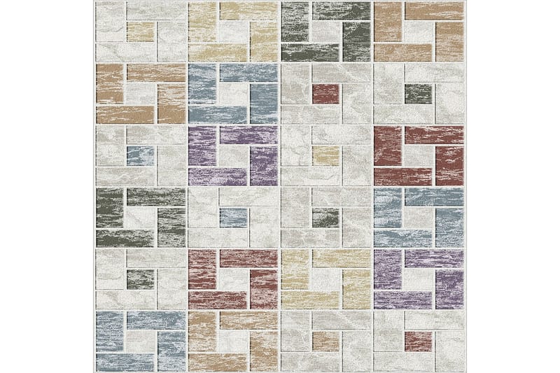 Matte (140x220) Homefesto 4 - Flerfarget - Tekstiler - Tepper & Matter - Orientalske tepper