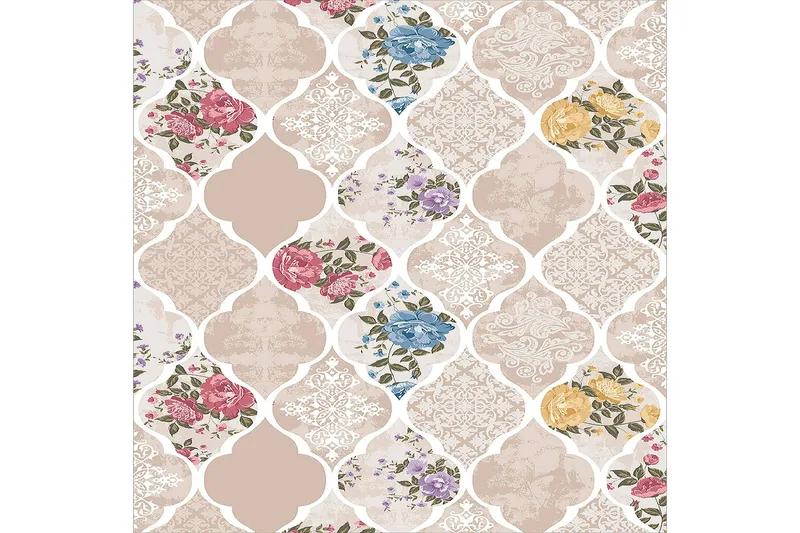 Matte (140x220) Homefesto 4 - Flerfarget - Tekstiler - Tepper & Matter - Orientalske tepper