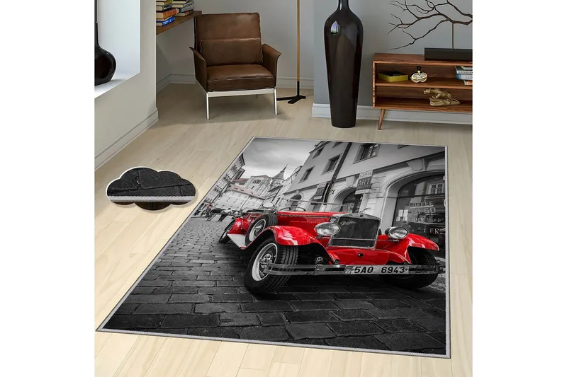 Matte (140x220) Homefesto 4 - Flerfarget - Tekstiler - Tepper & Matter - Orientalske tepper